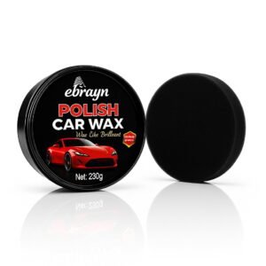 EBRAYN Polish Car Wax Silikonlu Hızlı Cila – Yüksek Parlaklık ve Koruma 500 ml
